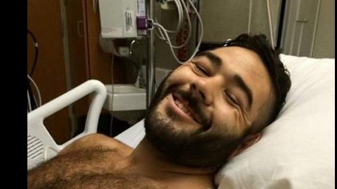 Chris Mintz, de 30 años, es un veterano de las Fuerza Armadas de EEUU.