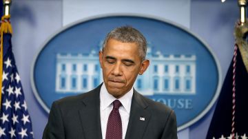 El presidente Obama habla de la masacre ocurrida en una escuela en Oregon.