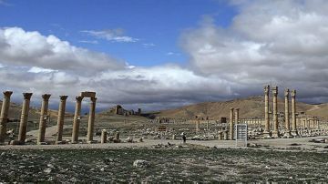 La ciudad de Palmira en Siria cayó en manos de Estado Islámico en mayo de 2015.