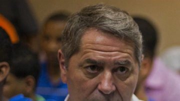 Ls pilotos franceses Pascal Jean Fauret y Bruno Odos durante las audiencias.