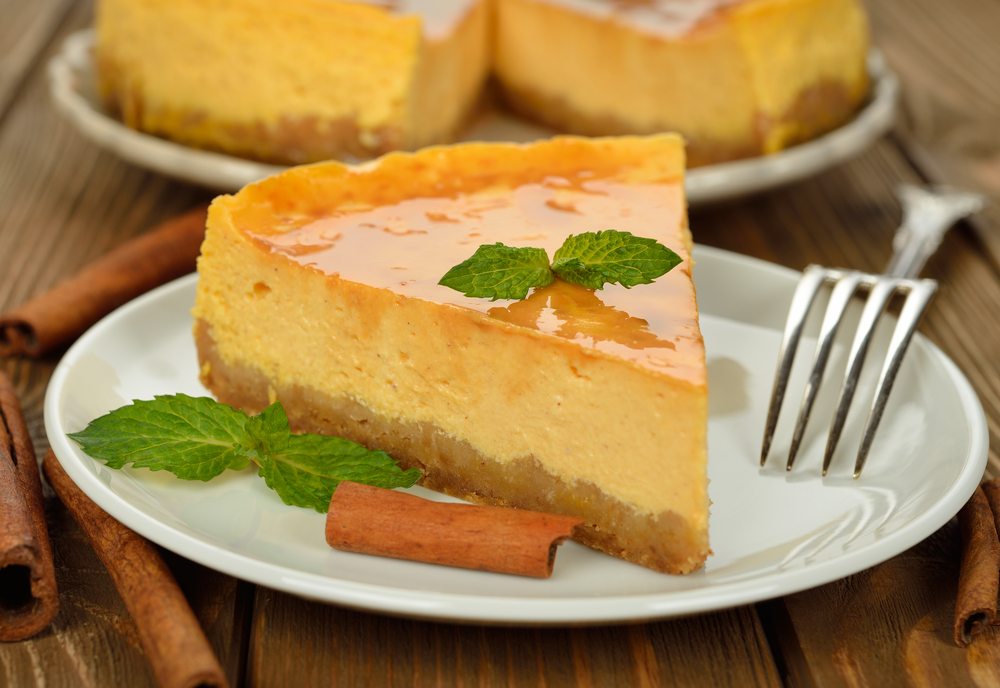 National Pumpkin Cheesecake Day: un pie de calabaza vegano y delicioso
