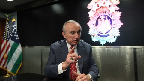 Comisionado de Policía Bill Bratton. Mariela Lombard / El Diario.