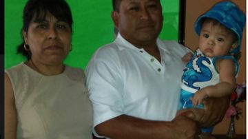 Una foto familiar del trabajador mexicano Delfino Jesús, quien murió el año pasado.