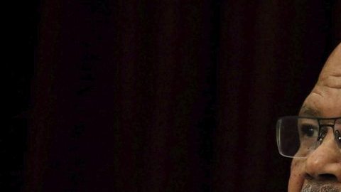 El presidente del Tribunal Supremo de Apelación, el juez Lex Mpati.