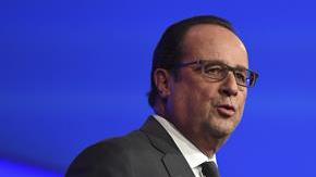 Francois Hollande, presidente de Francia.