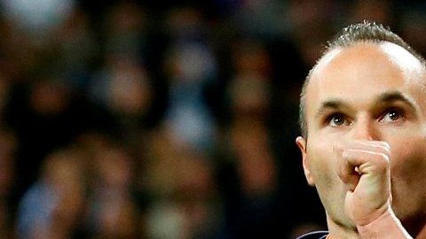 Iniesta, "a lo Ronaldinho".