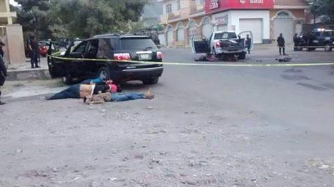 Enfrentamientos en Apatzingán.