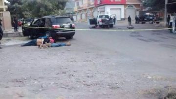 Enfrentamientos en Apatzingán.