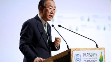 Ban Ki Moon, secretario General de la ONU.