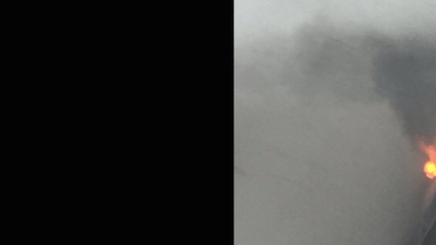 Un incendio se desató en un departamento del piso 50 de la Hancock Tower, en Chicago.