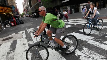 Es una oportunidad anual de pedalear por 40 millas despejadas en NYC