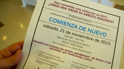 Con el programa “Comienza de Nuevo” las personas con delitos menores no tendrán que pagar las multas adeudadas.