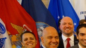 Veteranos en City Hall