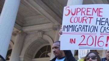 Protesta DACA-DAPA  escalinatas City Hall