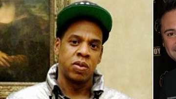 Jay Z y Oscar de la Hoya.