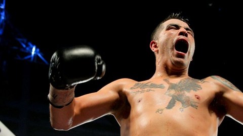 Brandon Ríos tras ganarle a Mike Alvarado.