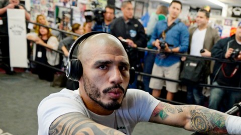 Cotto lució un poco 'maltratado'.