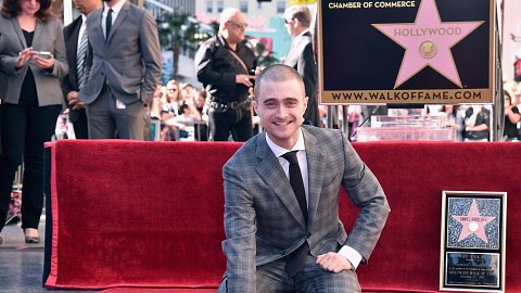 Radcliffe estuvo acompañado en el evento por el humorista Chris Hardwick y el cineasta Chris Columbus.