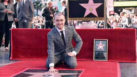 Radcliffe estuvo acompañado en el evento por el humorista Chris Hardwick y el cineasta Chris Columbus.