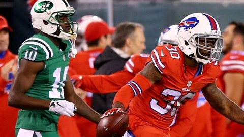 Rambo interceptó y Rex Ryan festejó con todo.