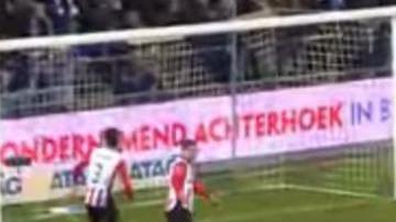 La jugada del De Graafschap pudo ser el empate ante el PSV.