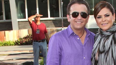 Vicente Fernández Jr. y Maria Patricia Castañeda estuvieron casados ocho años.