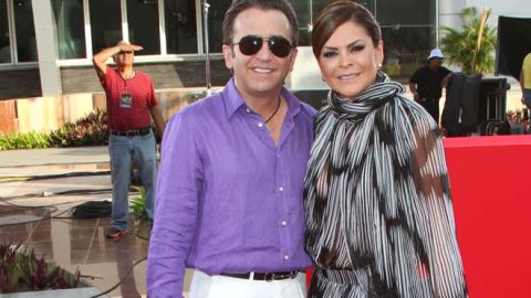 Vicente Fernández Jr. y Maria Patricia Castañeda estuvieron casados ocho años.