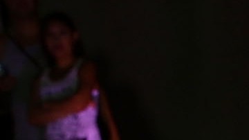 Jared Leto (izq. pelo rojo), quien da vida a The Joker en 'Suicide Squad', el miércoles en el festival de Los Cabos.