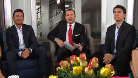 Saltaban chispas en la entrevista a los actores de "Pasión y Poder".