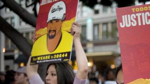 protesta patrulla fronteriza muerte