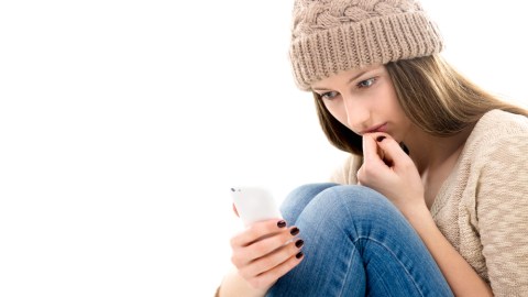 adolescente celular