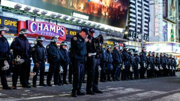 Las autoridades han aumentado la seguridad en los principales puntos de la ciudad como Times Square.