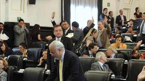 Legisladores mexicanos.