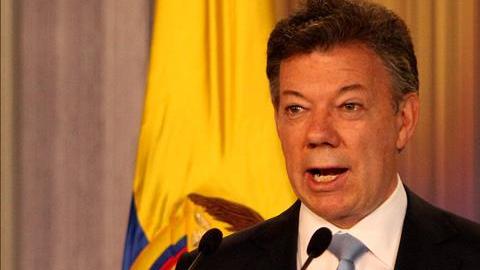 Juan Manuel Santos, presidente de Colombia.