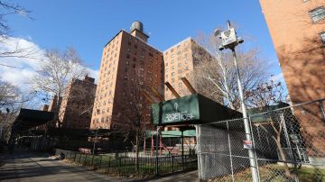 Edificios de vivienda pública (NYCHA) en East Harlem.