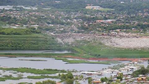 Inundaciones en Paraguay