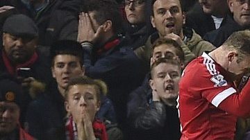 Rooney: frustración.