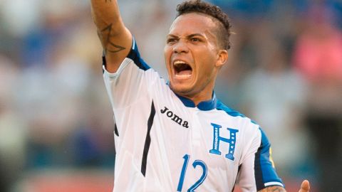 El jugador hondureño en una imagen de archivo.