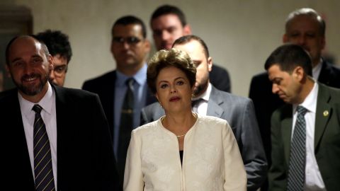 La presidenta brasileña, Dilma Rousseff.