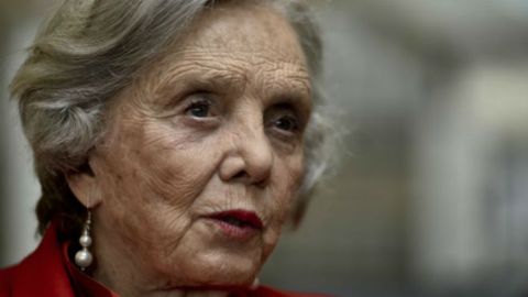 La escritora mexicana, Elena Poniatowska.