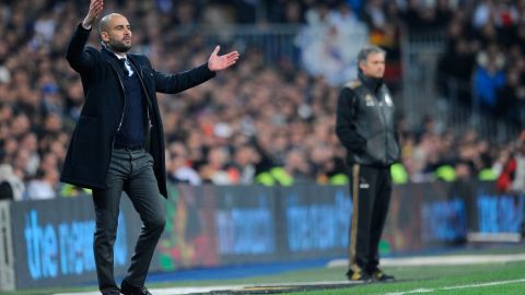 Pep Guardiola y Jose Mourinho son dos de los entrenadores más exitosos en activo.