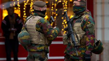 La seguridad en Bélgica ha estado reforzada durante todas las Navidades debido a la amenaza terrorista.