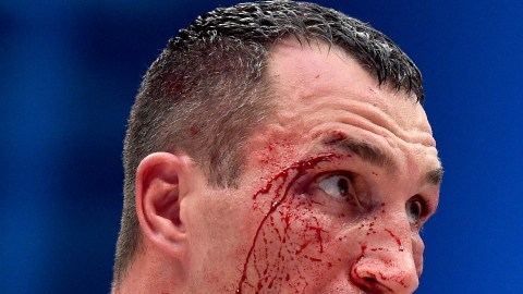 Klitschko ha entrenado muy duro para la pelea después de no competir durante dos años.