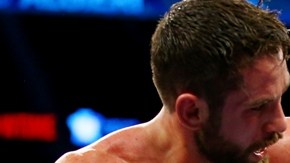 Chris Algieri y Erick Bone se vieron las caras en Brooklyn.