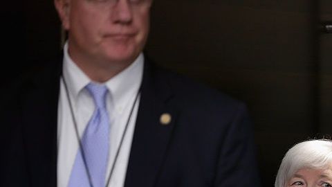 Janet Yellen Holds Press Conf. After Federal Reserve Meeting On Interest Rates