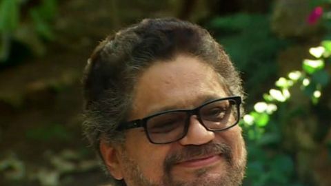 Iván Márquez es el líder del equipo negociador de las FARC en los diálogos de paz con el gobierno de Colombia, en La Habana, Cuba.