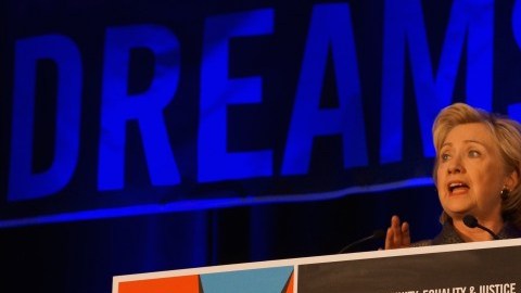 Hillary  Clinton en New American Dreams Conference
