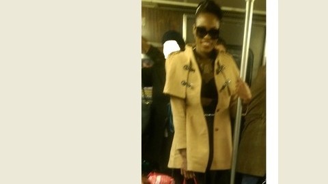 Las autoridades arrestaron a esta mujer acusada de acuchillar a dos personas en un tren A.