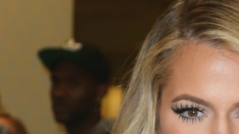 Khloé Kardashian comparte a través de su aplicación todo tipo de información sobre su vida.