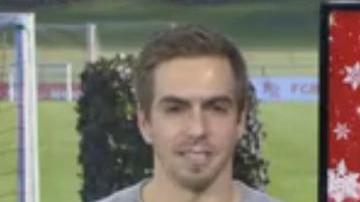 Peculiar sentido del humor de Lahm.